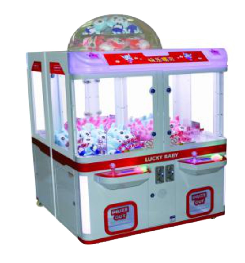 arcade toys story games machines happy baby claw coin operated crane machine for 4 players multiplayer kid game machine