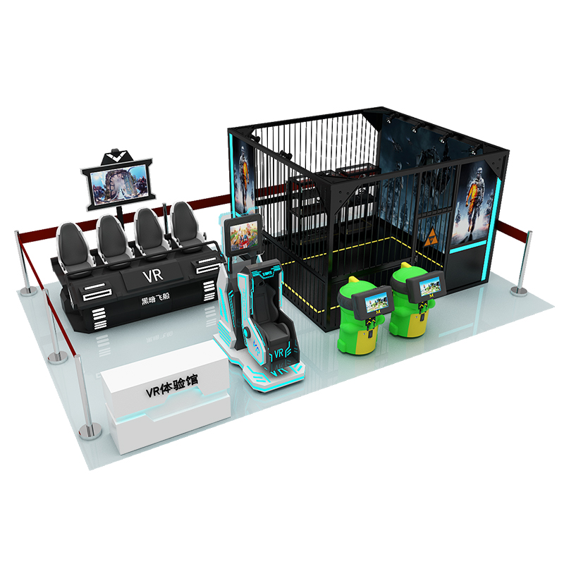 Virtual Reality Arcade Game Machine Commercial 9d Vr Amusement Park Games Shooting Simulator VR Game Set