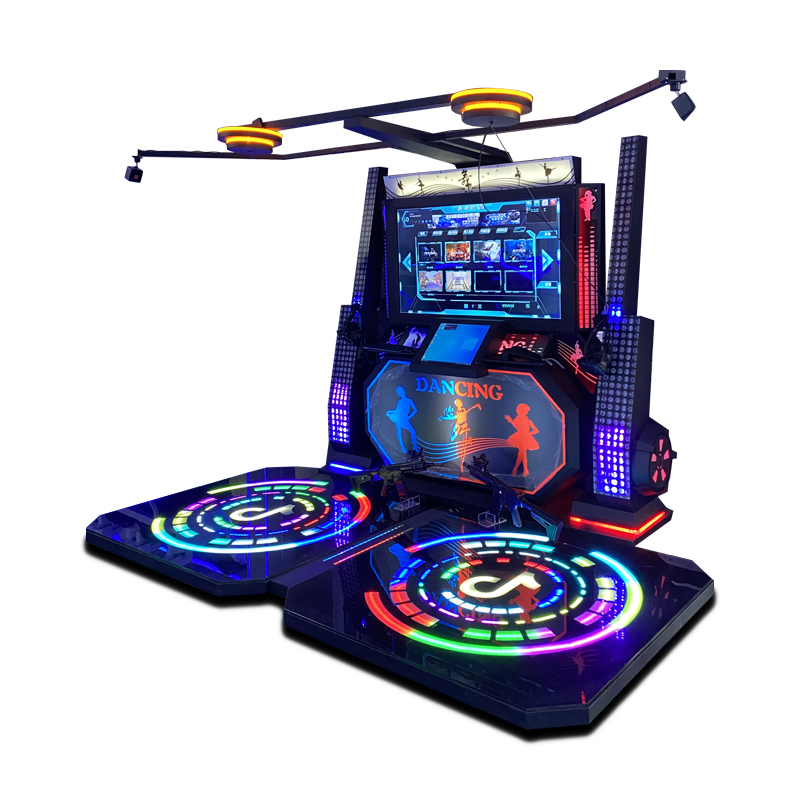 Amusement Coin Operated Games  Dance Game Machine Arcade dancing machine in theme park