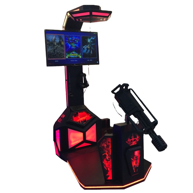 Interactive virtual reality 9d simulator VR video machine galtin VR in amusement park or fun