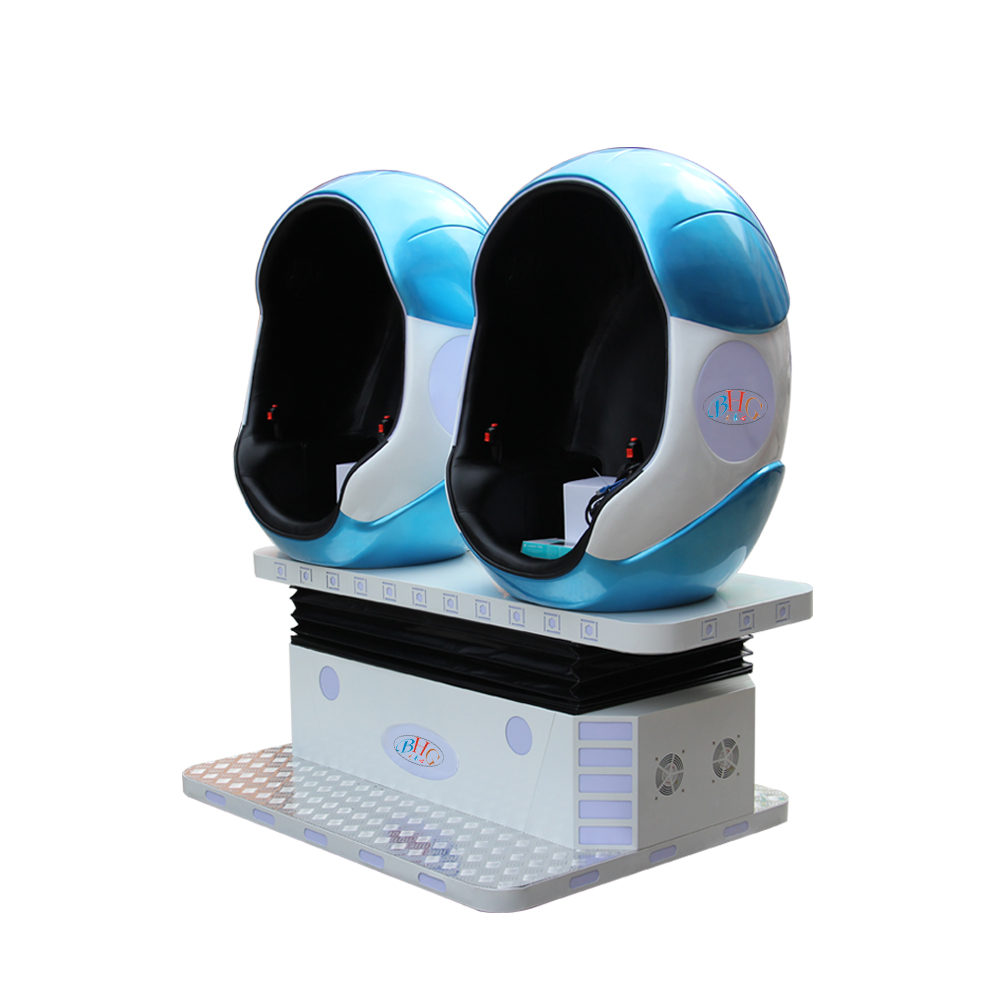 hottest earn money 2 seats 9d Vr Simulator Game Virtual Reality 9d Egg Chair 9d vr egg chair