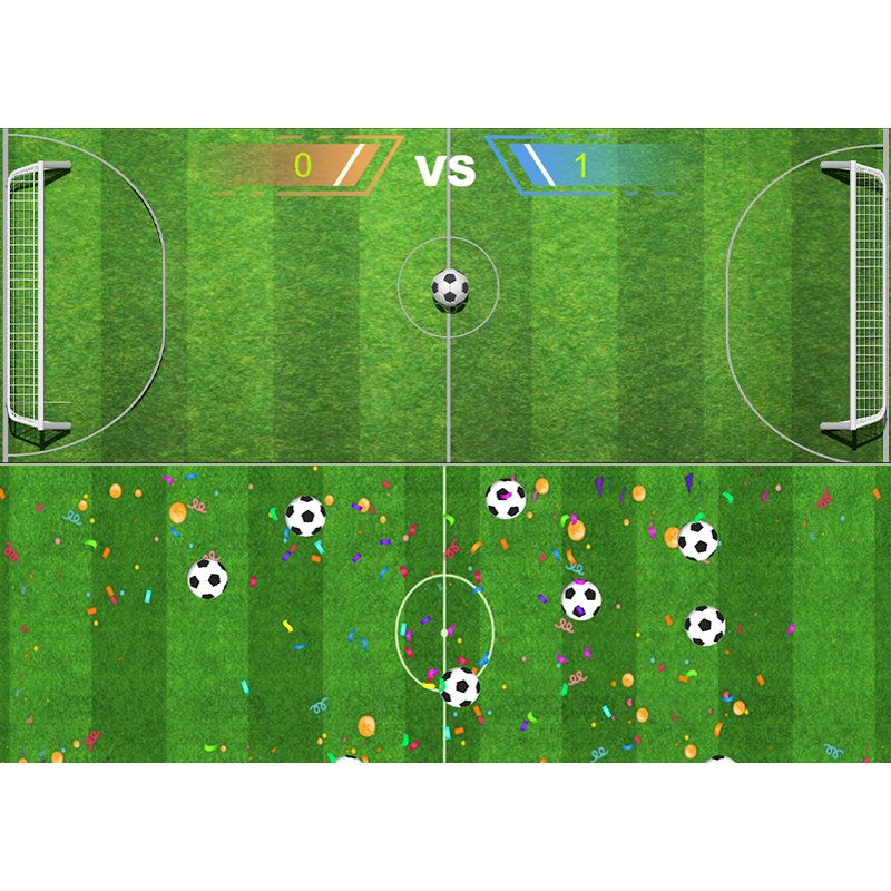 indoor ar3d interactive floor product football soccer Magic Interactive Projection interactive video floor