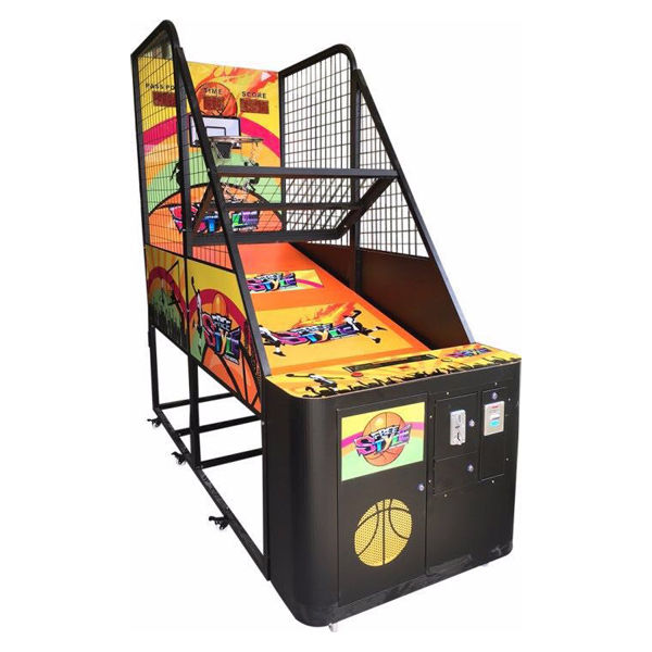 Wholesale Cheap Indoor Electric Street Basketball Hoops Machine Coin Operated Arcade Basketball Shooting Game Machine