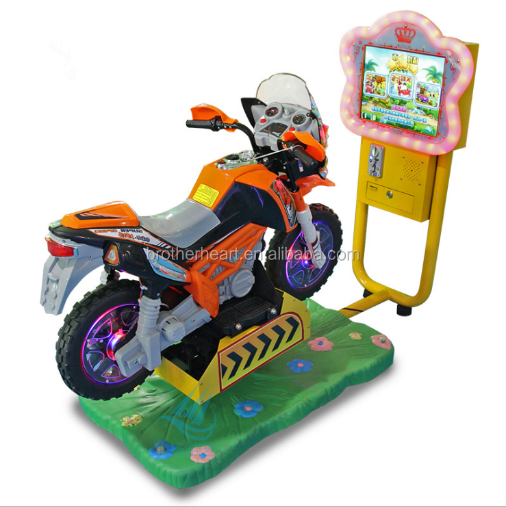 coin operated arcade car racing game machine entertainment and amusement park for children/kids