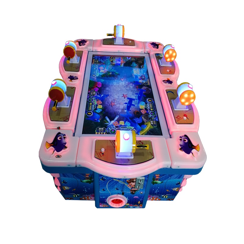 six people arcade electrical fishing game machine for sale