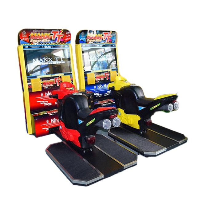 wholesale coin operated TT new racing video arcade games machine  Coin Operated Game Machine motor bike racing car simulator