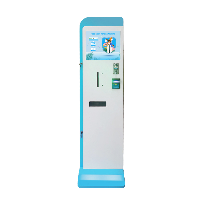 Intelligent coin operating bill accecpted contactless single facial face masks smart self service  vending machine